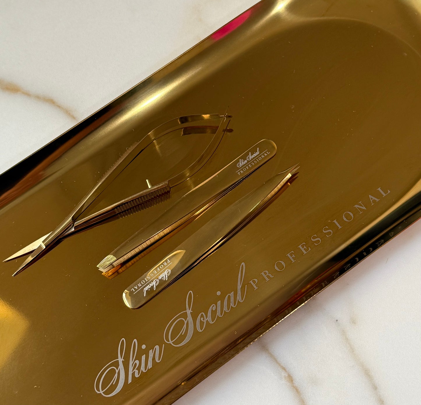 Gold SMA Tray